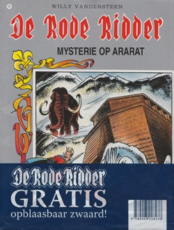 De Rode Ridder softcover nummer: 151 + Zwaard. De Rode Ridder softcover nummer: 151 + Zwaard.