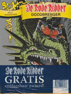 De Rode Ridder softcover nummer: 218 + Zwaard. De Rode Ridder softcover nummer: 218 + Zwaard.
