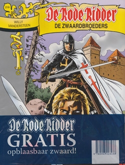De Rode Ridder softcover nummer: 219 + Zwaard. De Rode Ridder softcover nummer: 219 + Zwaard.