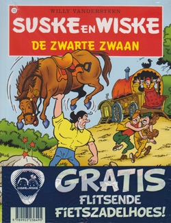 Suske en Wiske softcover nummer: 123 + Fietszadelhoes Suske en Wiske softcover nummer: 123 + Fietszadelhoes