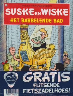 Suske en Wiske softcover nummer: 299 + Fietszadelhoes Suske en Wiske softcover nummer: 299 + Fietszadelhoes