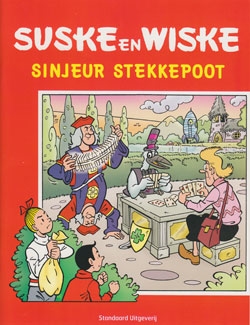 Softcover stickeralbum "Sinjeur Stekkepoot". Softcover stickeralbum "Sinjeur Stekkepoot".