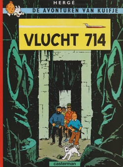 Kuifje softcover Vlucht 714. Kuifje softcover Vlucht 714.