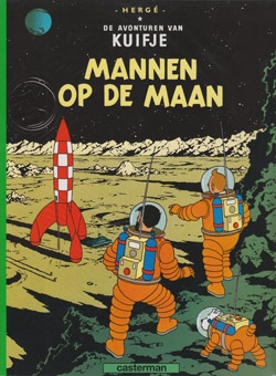 Kuifje softcover Mannen op de maan. Kuifje softcover Mannen op de maan.