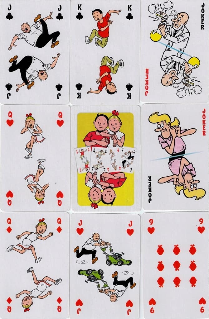 Suske en Wiske Stock speelkaarten. Suske en Wiske Stock speelkaarten.
