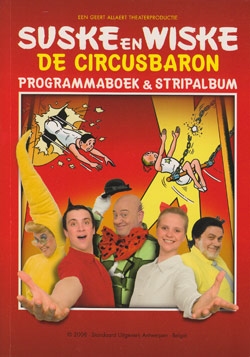 Softcover de circusbaron programmaboek. Softcover de circusbaron programmaboek.