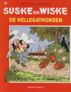 Suske en Wiske softcover nummer: 208. Oude cover.