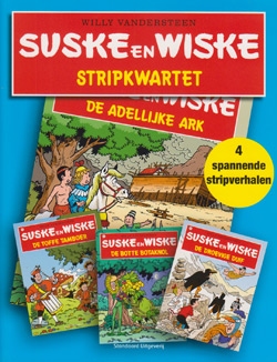 Softcover Stripkwartet blauw (LIDL) 2011.