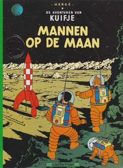 Kuifje softcover Mannen op de maan.