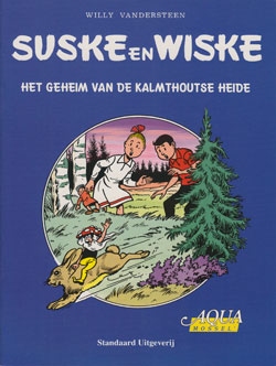 Softcover Het geheim van de Kalmthoutse heide blauw (Aqua).