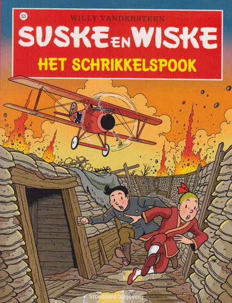 Suske en Wiske softcover nummer: 325. Hertekende cover.