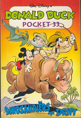 Donald Duck pocket softcover nummer: 33.