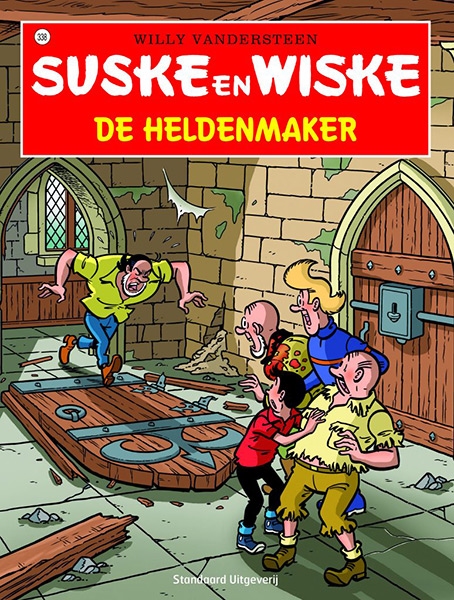 Suske en Wiske softcover nummer: 338. Hertekende cover.