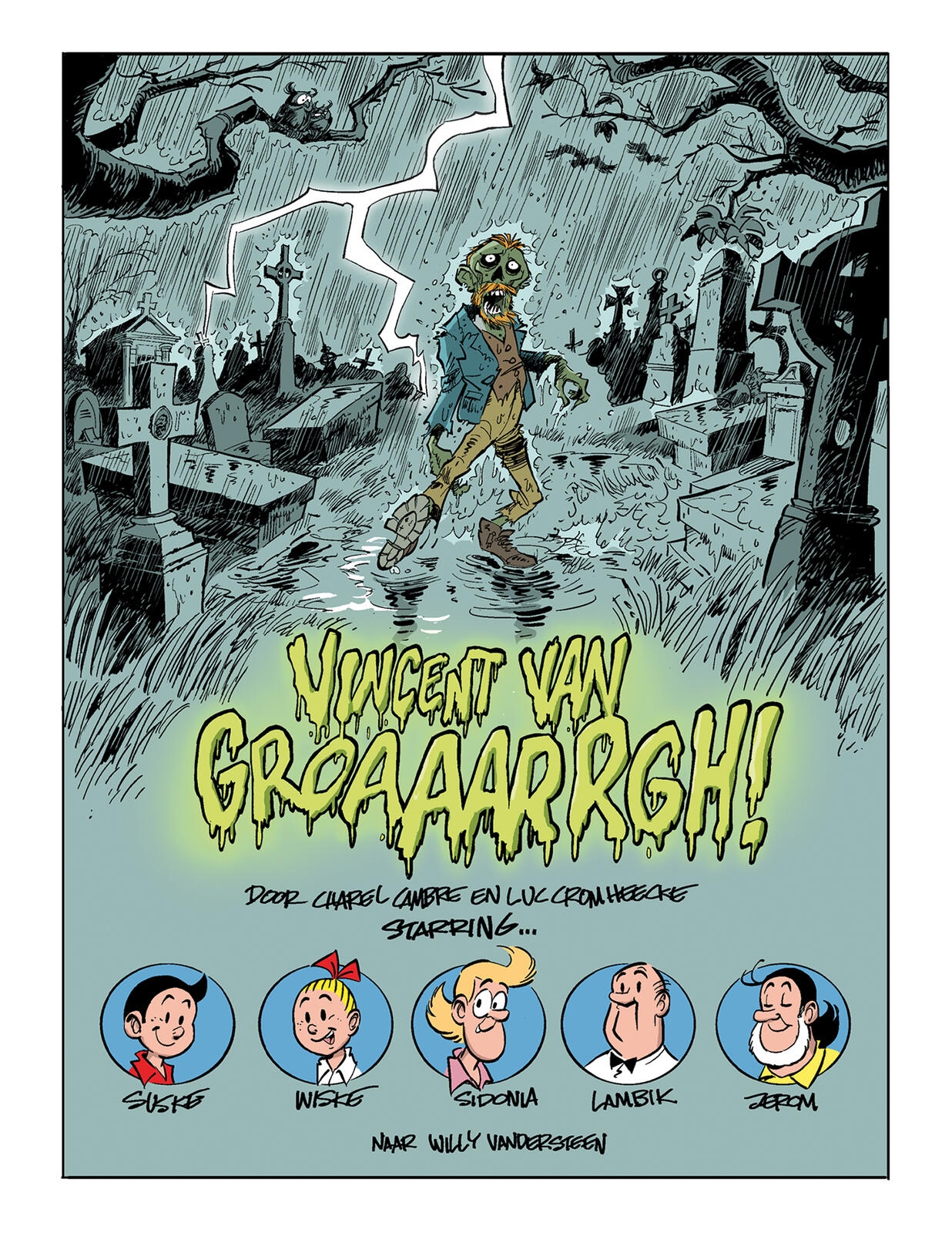 Hommage Suske en Wiske softcover "Vincent van Grroaâargh!".